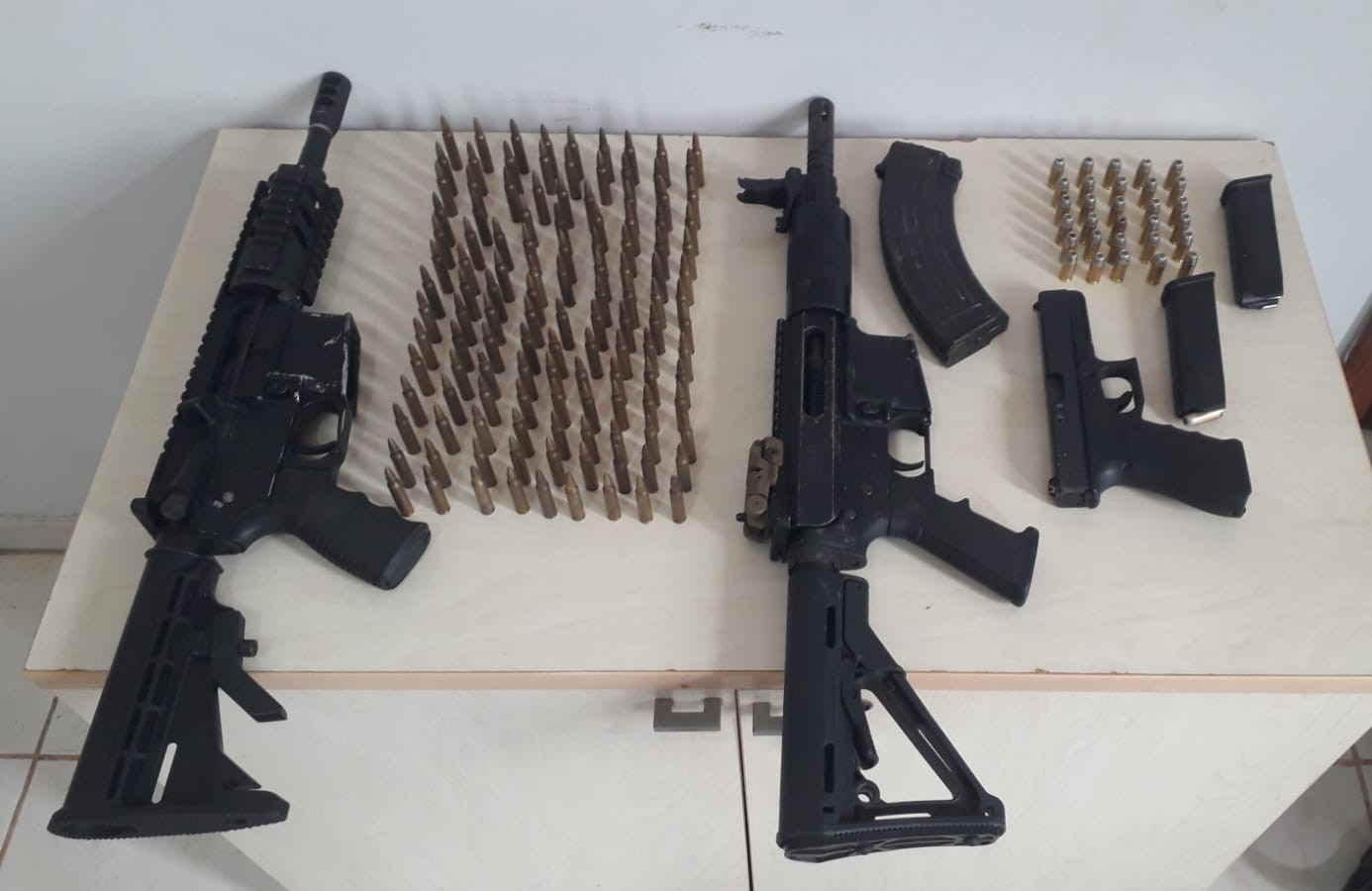Fuzis são apreendidos e suspeitos de assassinatos são presos em operação no Pará