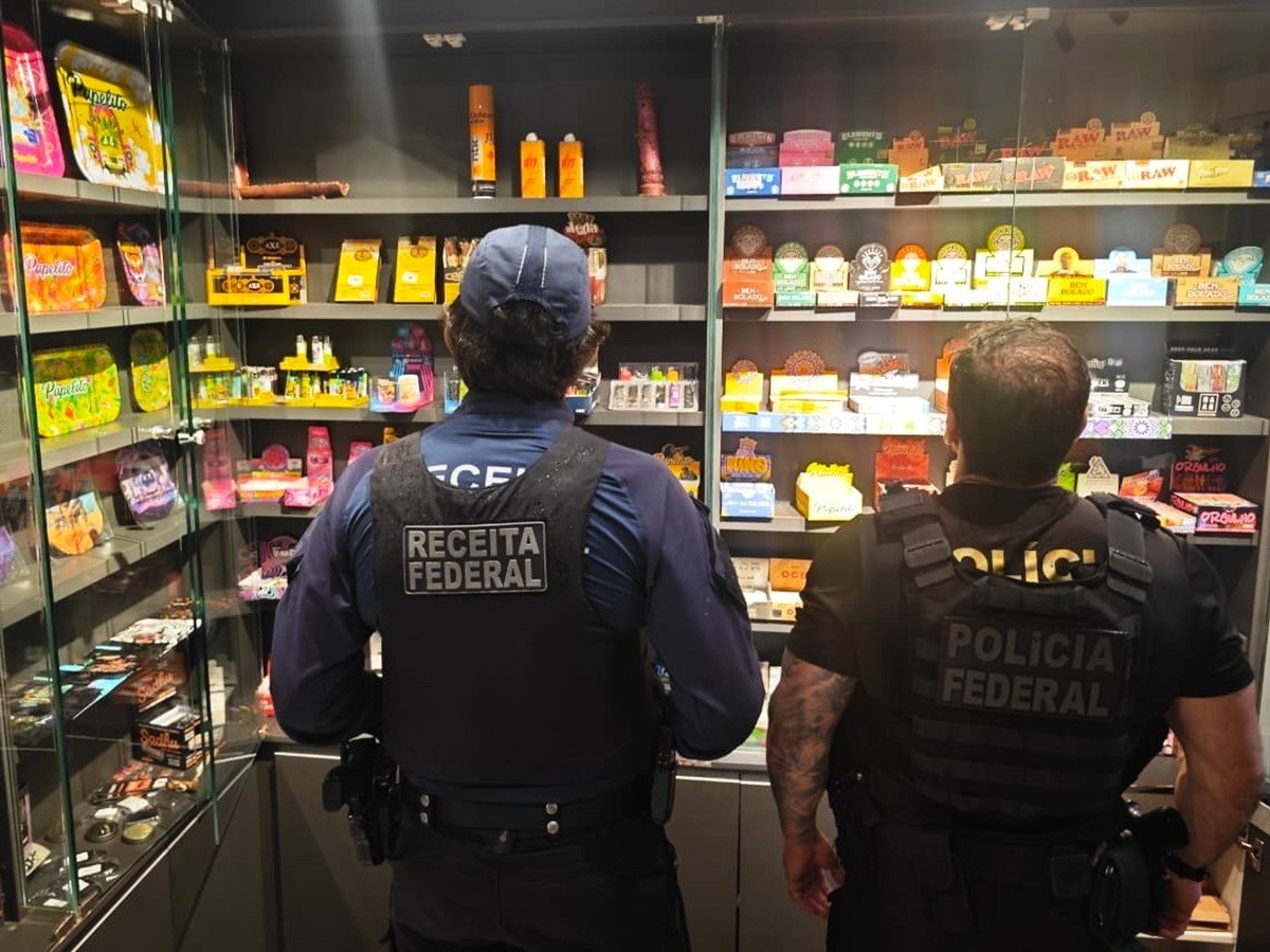 PF mira venda de cigarros eletrônicos durante operação em Natal