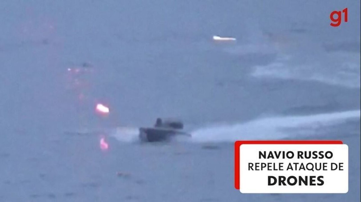 Video: Russia repelled a Ukrainian drone attack on a ship protecting gas pipelines in the Black Sea, according to the government |  Ukraine and Russia