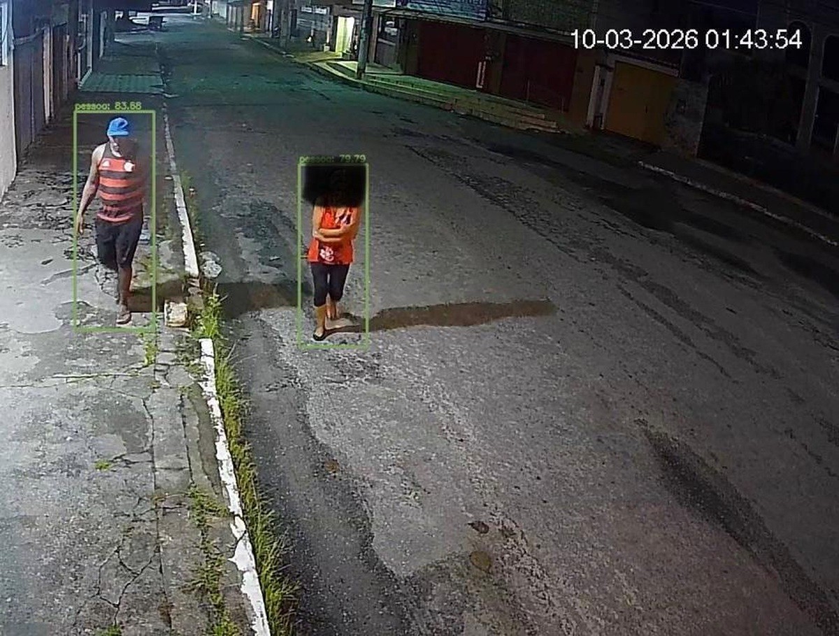 Totem registra idosa coagida por suspeito antes de estupro a caminho de UPA em Cabo Frio