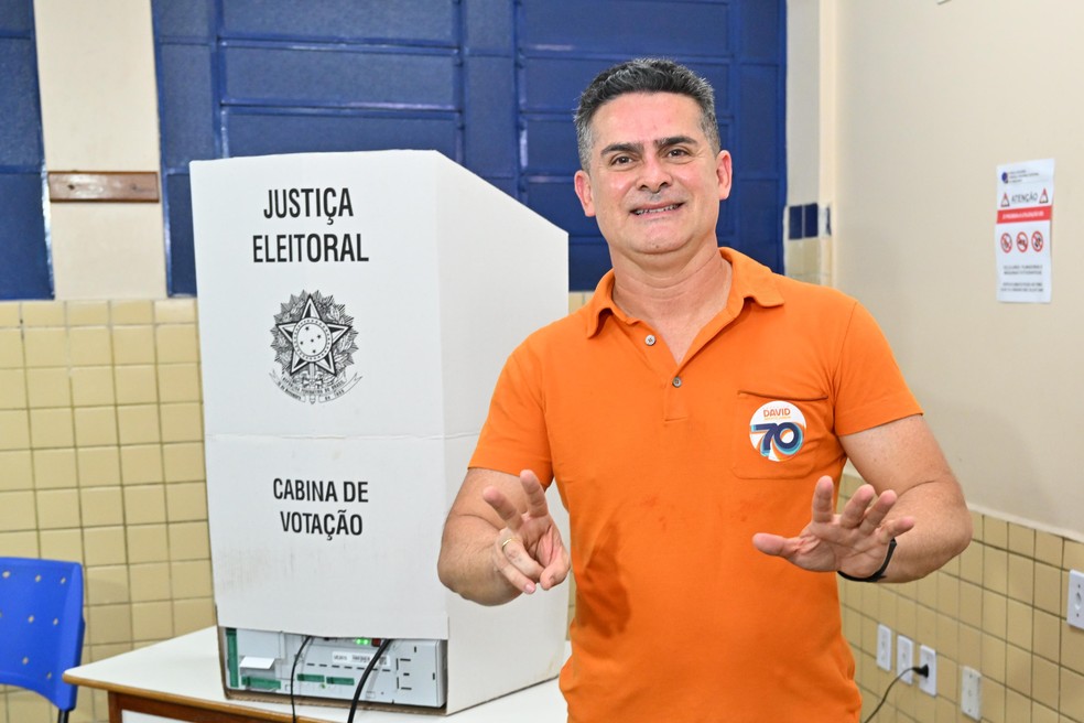David Almeida, do Avante, vai disputar o 2º turno em Manaus. — Foto: Divulgação