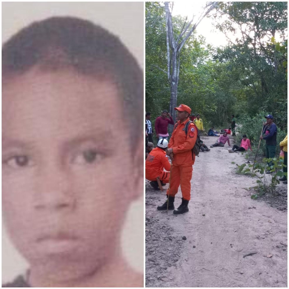 Bruno Iriwana Karajá, de 11 anos, não é visto desde a tarde de domingo (21). — Foto: Divulgação