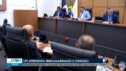 CPI da BRK: vereadores defendem rescisão da concessão para atuar em Palmas