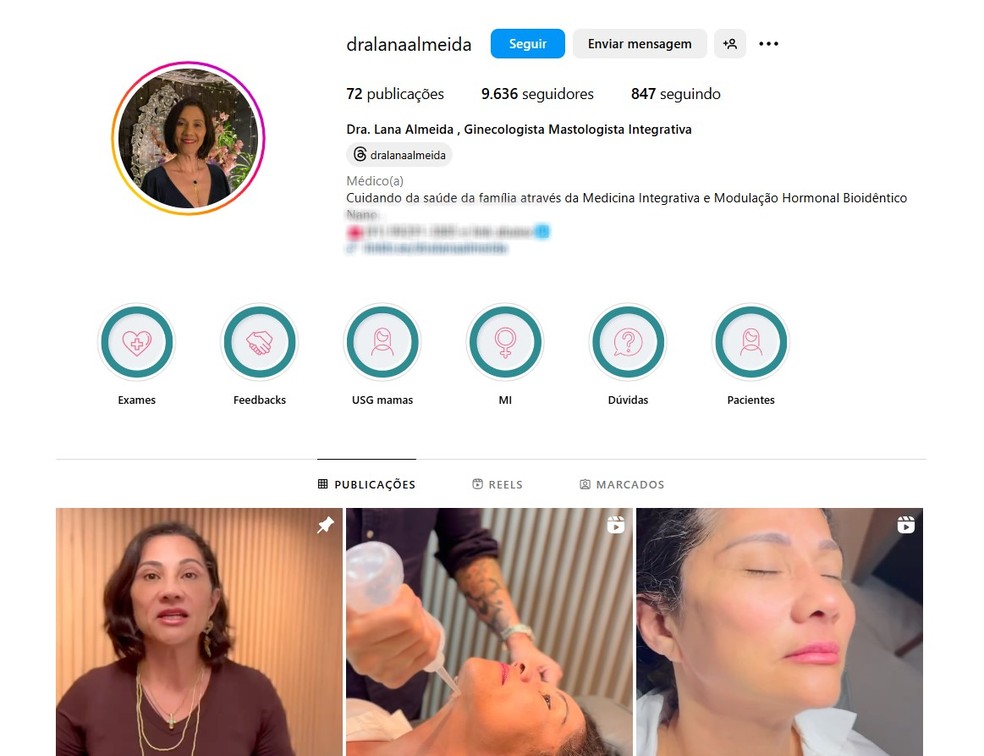 Perfil apagado após repercussão ainda tinha o vídeo — Foto: Reprodução