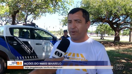 Veja a programação do Maio Amarelo em Porto Nacional