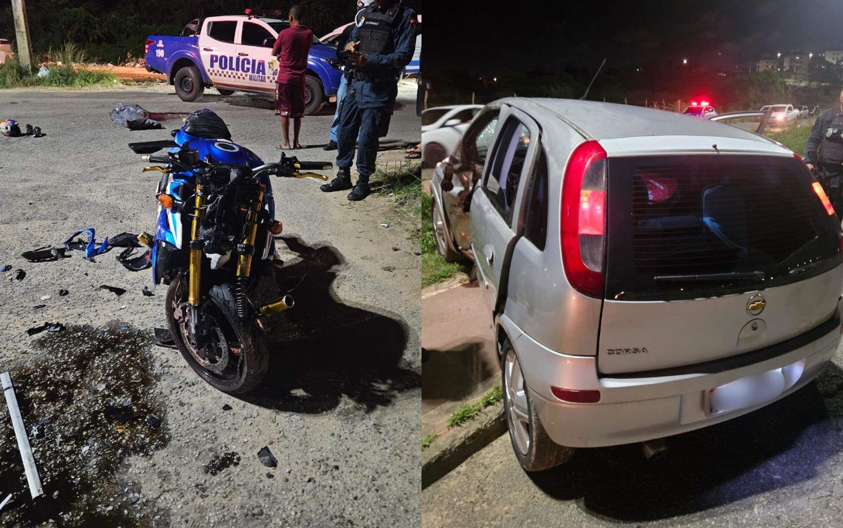 Motociclista morre e motorista é conduzido a delegacia após acidente em Aracaju