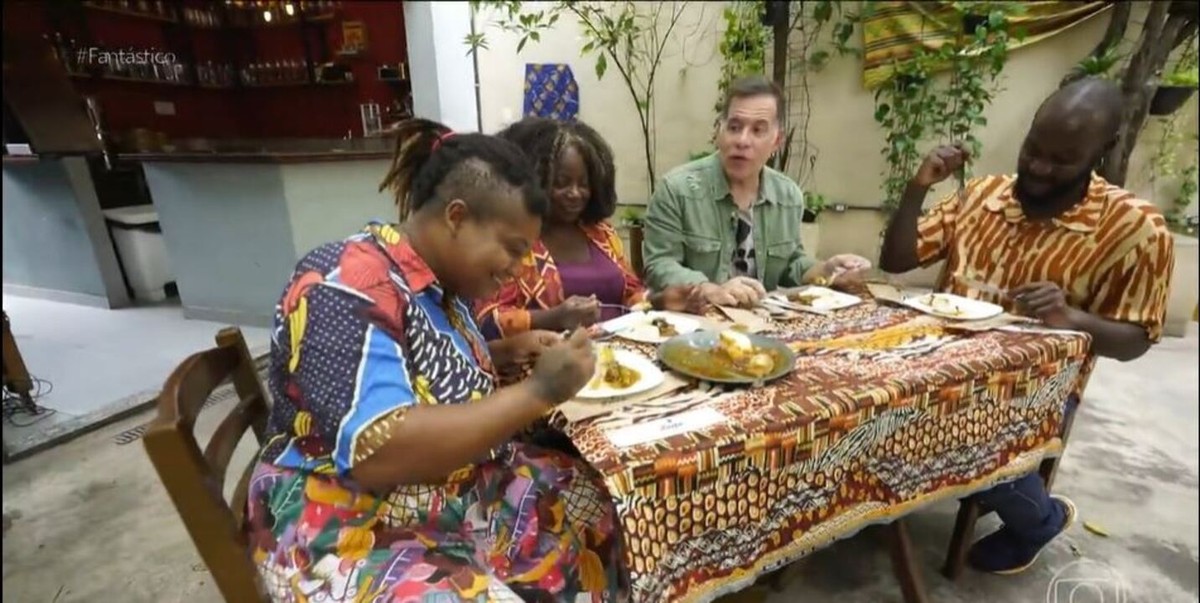 Repórter Por Um Dia: Leandro Hassum visita tradicional restaurante de  culinária africana no Rio de Janeiro, Fantástico