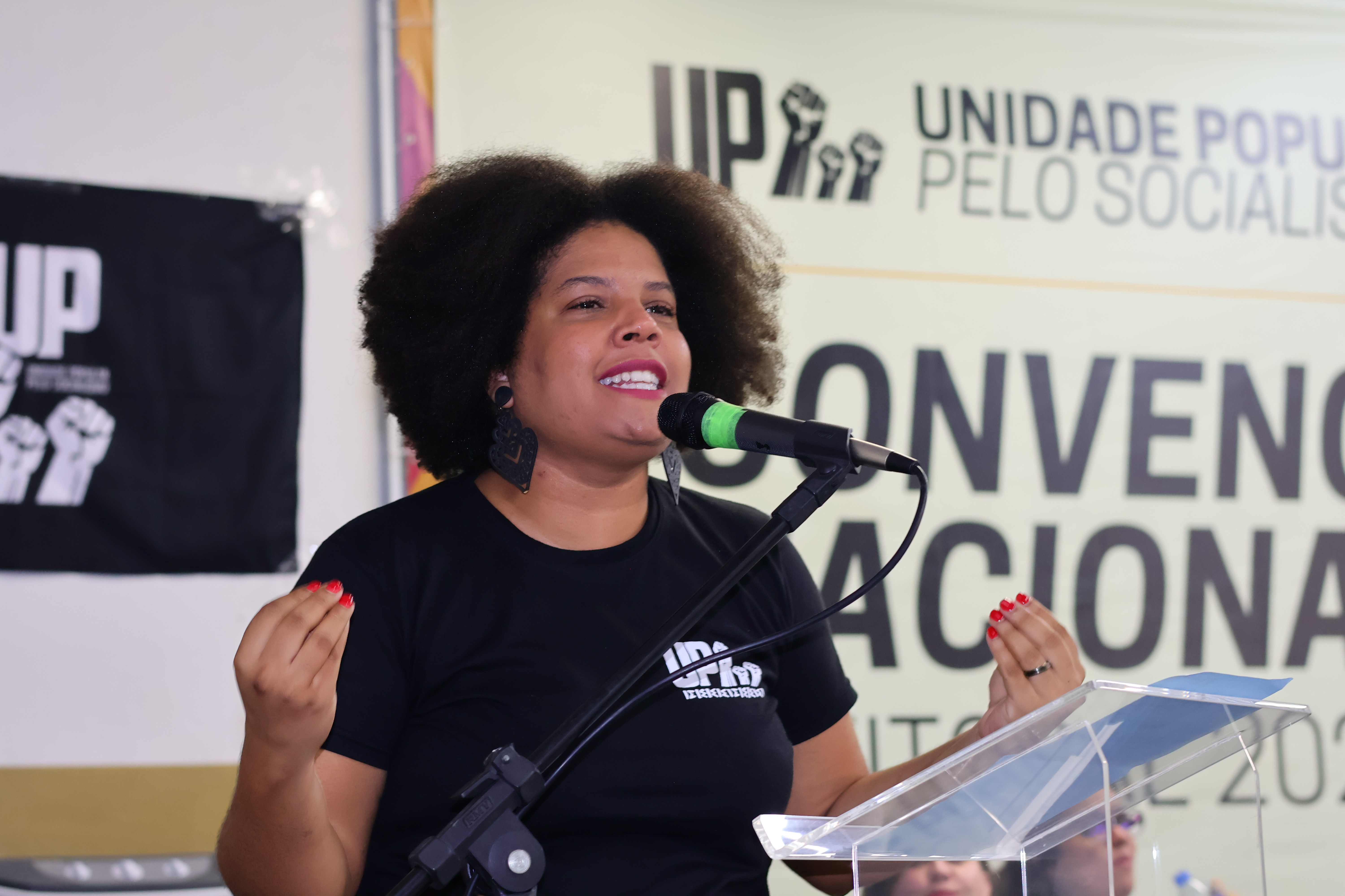 Qual é o número de Samara Martins, candidata da UP à Presidência da República