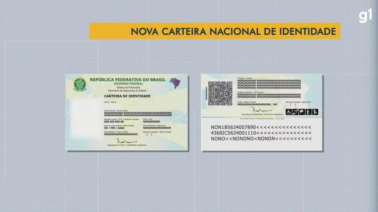 Carteira de identidade nacional: novo rg começa a ser emitido no rs nesta terça; saiba quem pode fazer