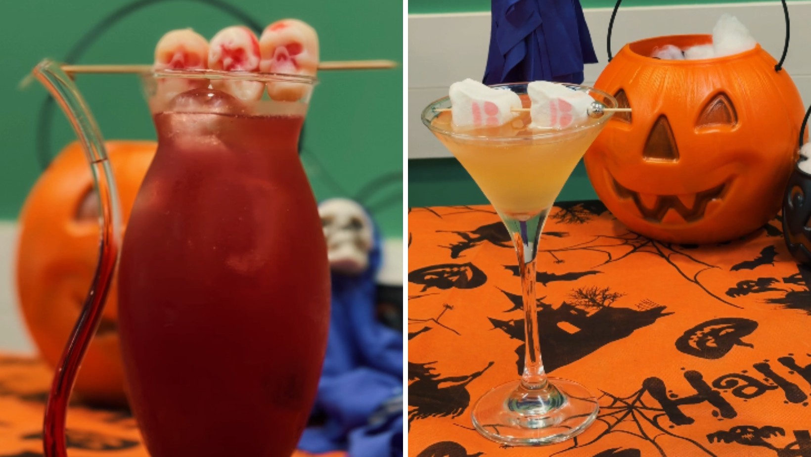 Halloween: aprenda a fazer dois drinks temáticos, com e sem álcool, para o Dia das Bruxas