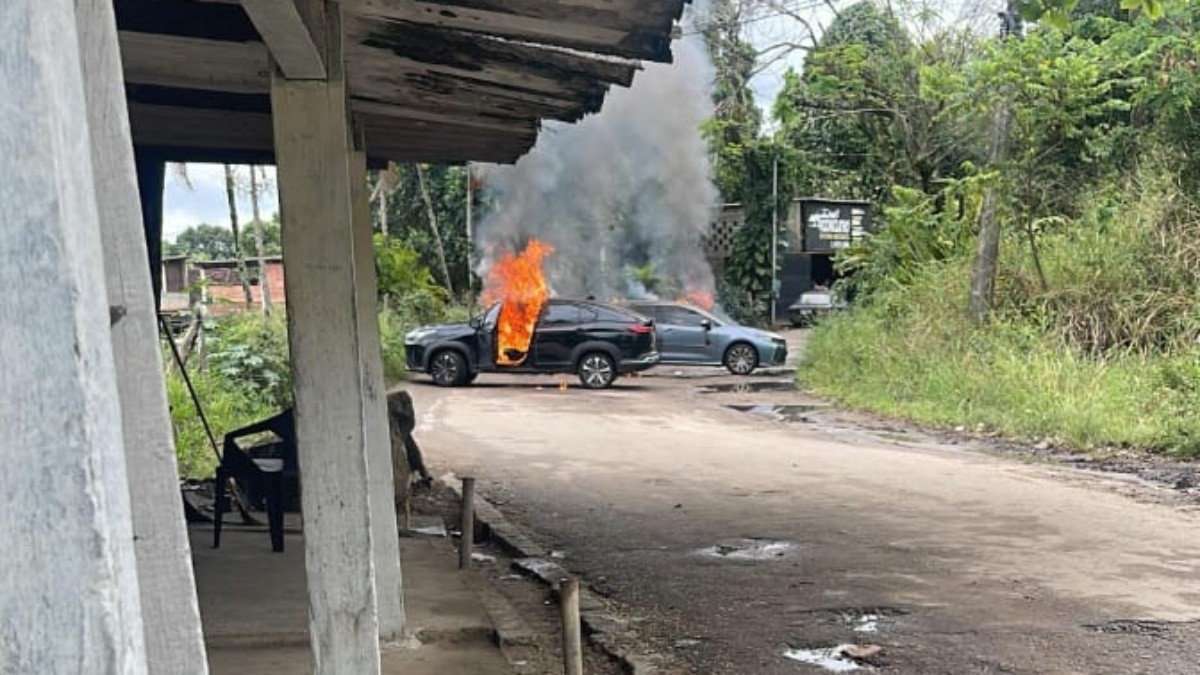 Criminosos trocam tiros na Carobinha, Zona Oeste do Rio