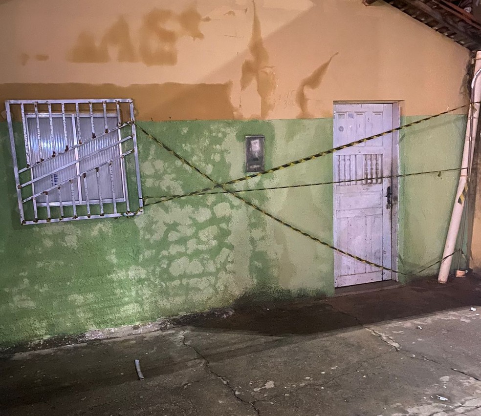 Local onde criança morava com a tia em Uruçuí, Sul do Piauí. — Foto: Reprodução