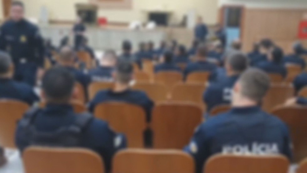 Policiais militares participam de evento religioso em igreja evangélica do DF — Foto: Reprodução