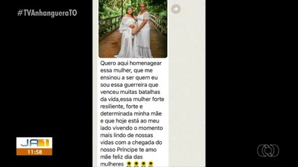 Telespectadores fazem homenagens às mulheres no JA 1