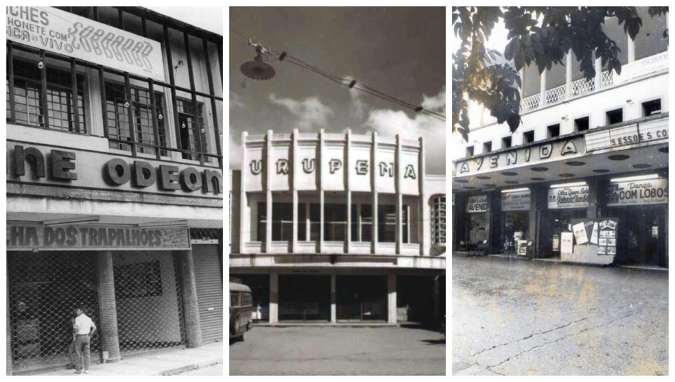 Cinemas antigos eram a efervência da vida social de Mogi das Cruzes — Foto: Chico Ornellas/Arquivo Pessoal