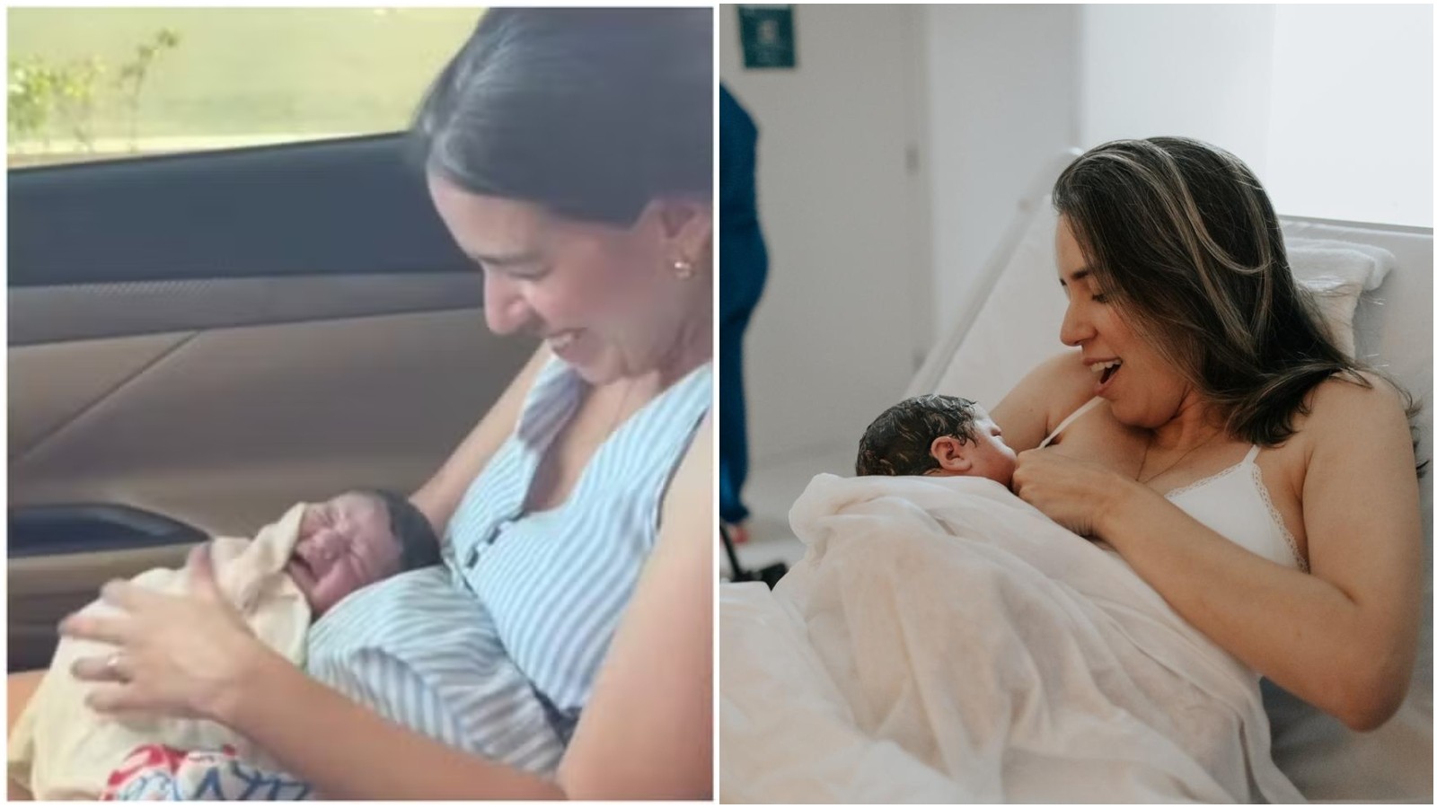 Médica fez o próprio parto dentro de carro em movimento e utilizou pano de prato para cobrir bebê