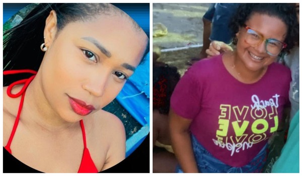 As amigas Flaviane e Hayala — Foto: Reprodução/Redes Sociais