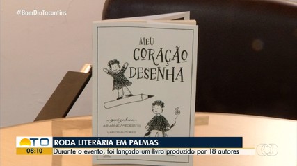 Roda Literária é marcada pelo lançamento de livro produzido por 18 autores em Palmas