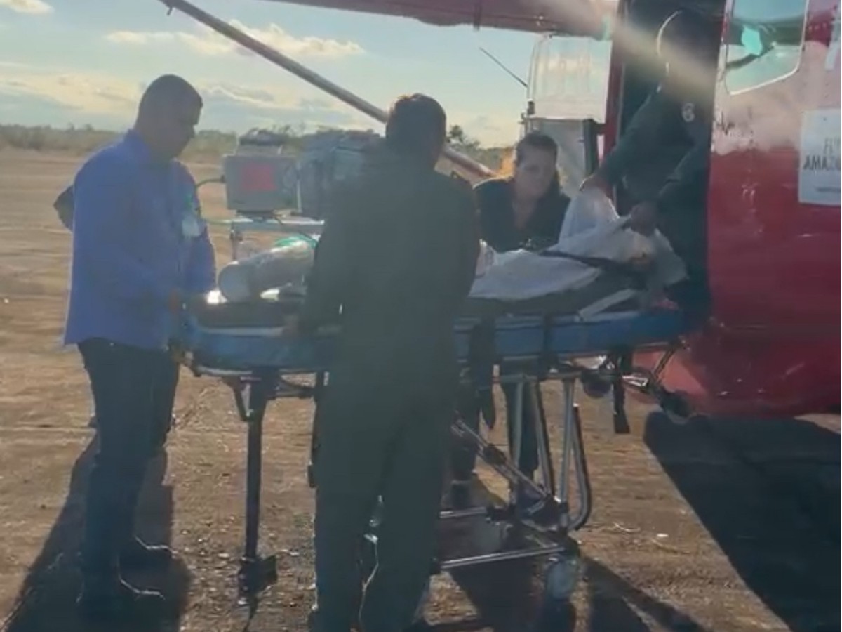 Criança é transferida de helicóptero para Porto Velho após engasgar com ovo de codorna em Guajará-Mirim, RO