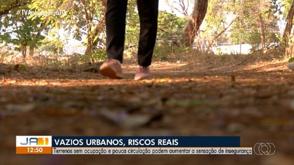 Terrenos vazios e sem ocupação podem aumentar sensação de insegurança