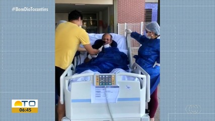 Tutor reencontra cadelinha após passar dois meses internado