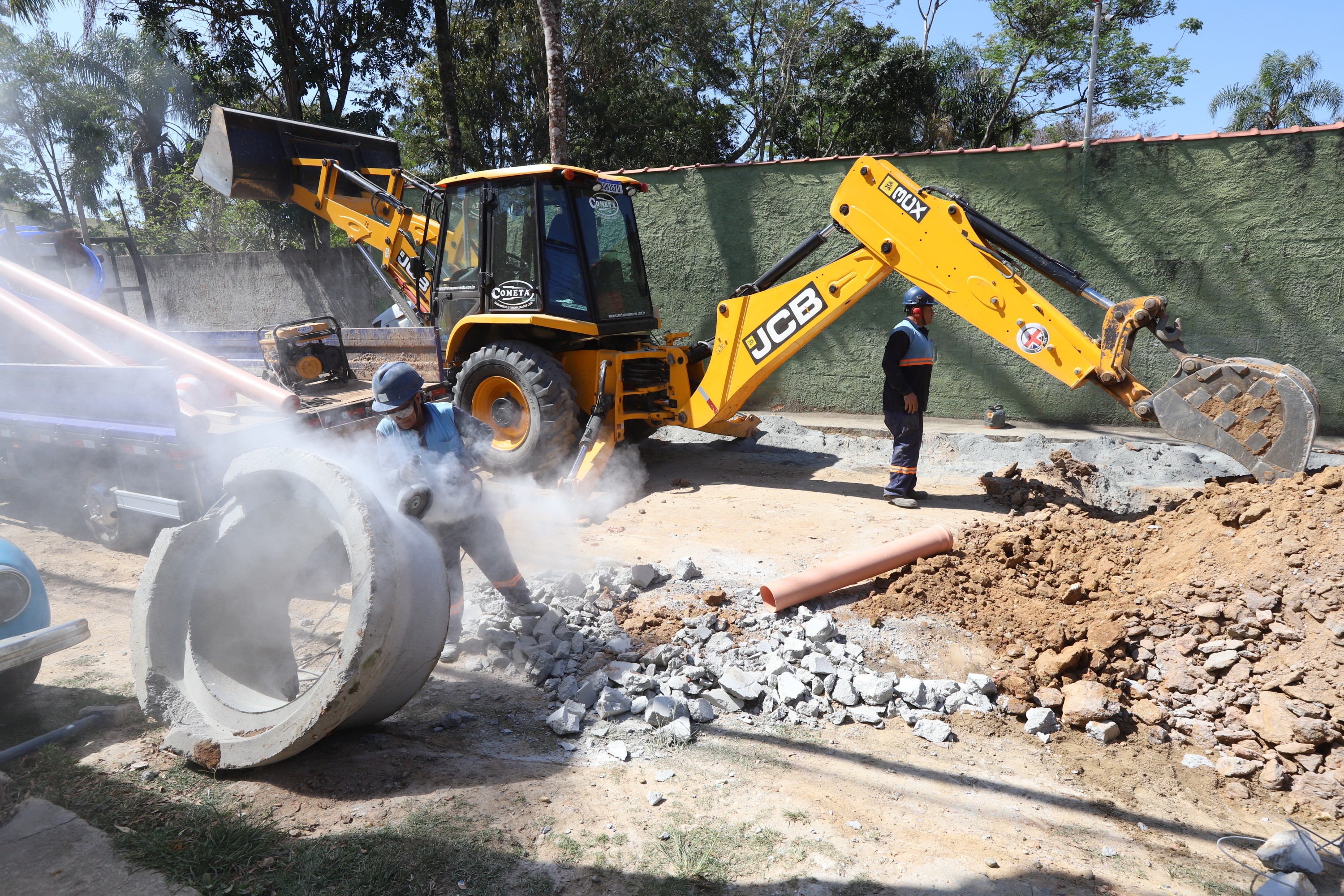 SAAE inicia obras de implantação da rede de esgoto em dois bairros