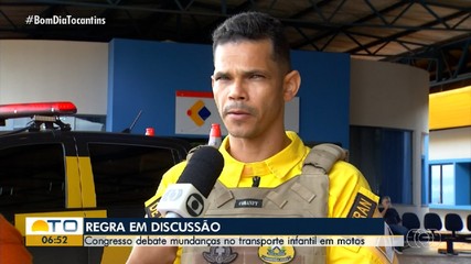 Transporte de crianças menores de 10 anos em motos pode gerar multa