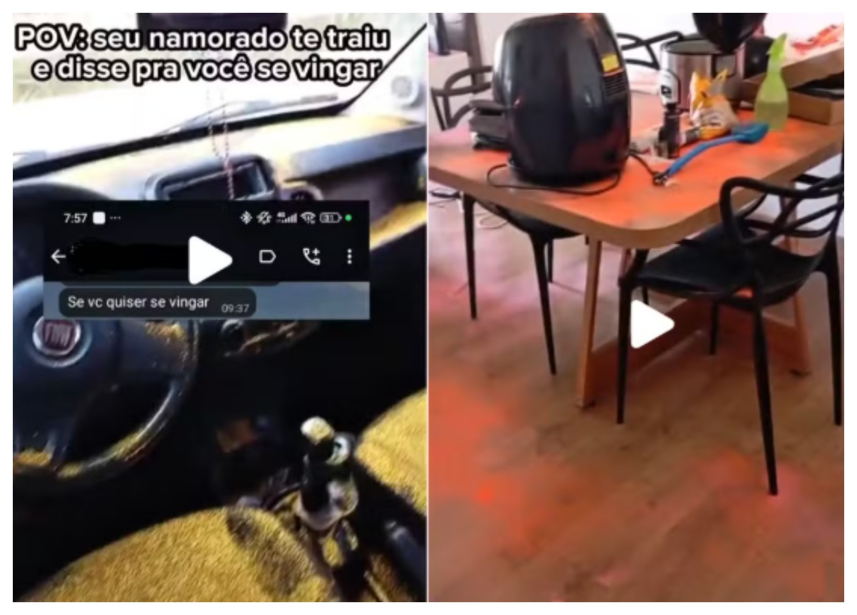 Bombou no g1: A 'vingança brilhante' da mulher que encheu a casa e o carro do ex de glitter após traição