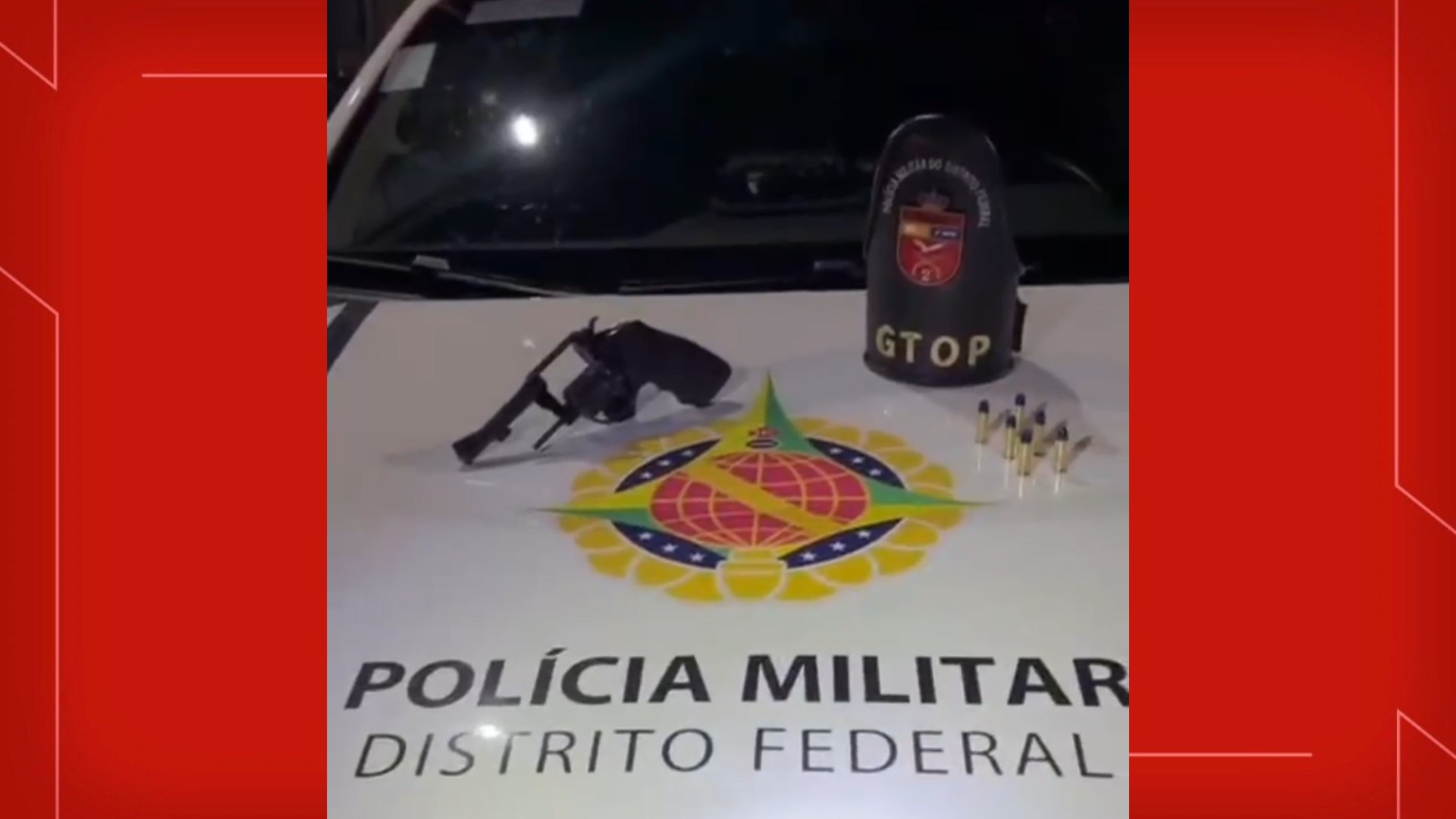 Homem é preso suspeito de atirar contra irmão após briga no DF