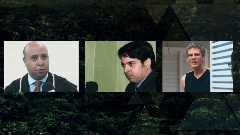 Juzes foram afastados das atividades  Foto: Reproduo/Fantstico