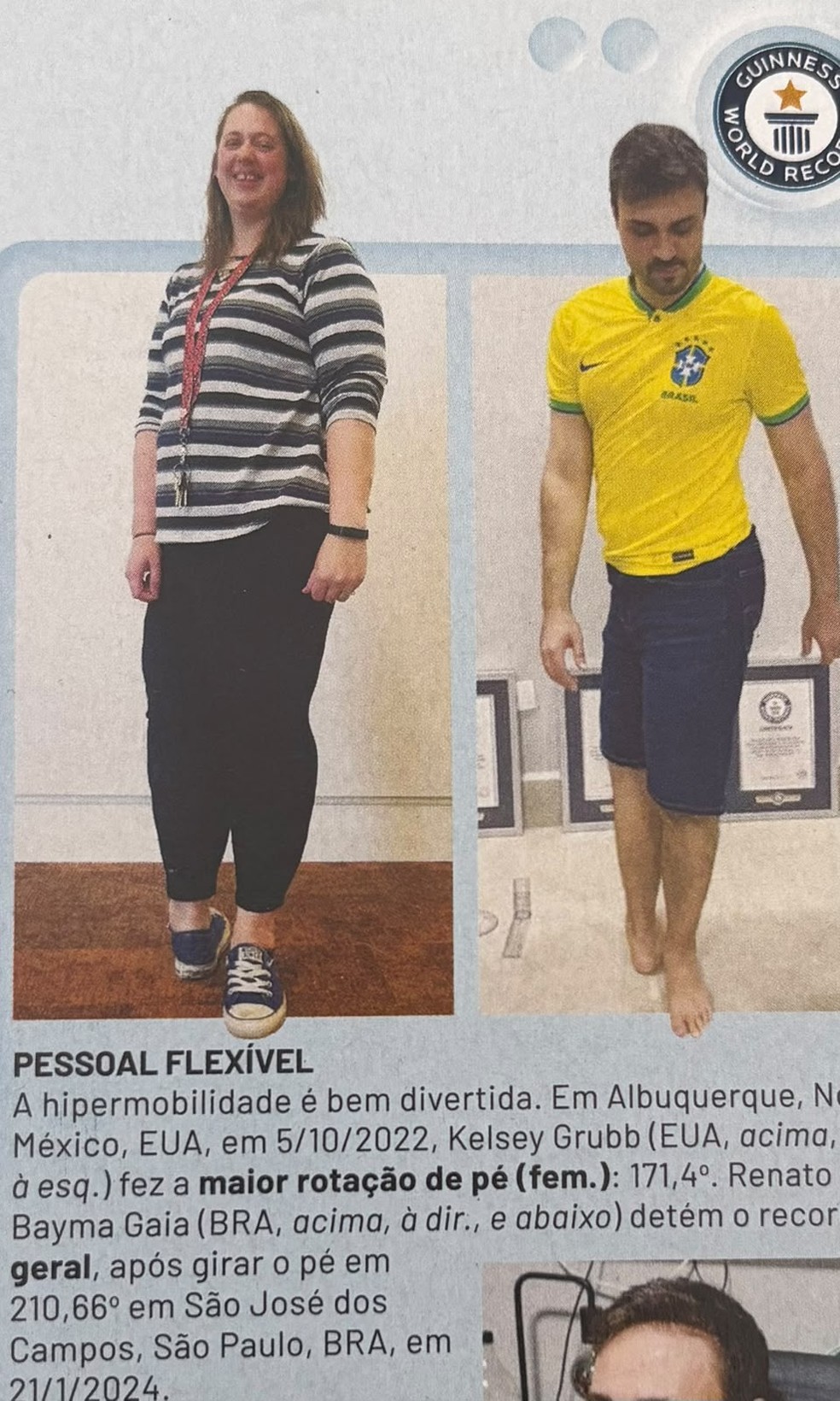 Médico brasileiro já apareceu no livro do Guinness — Foto: Arquivo pessoal