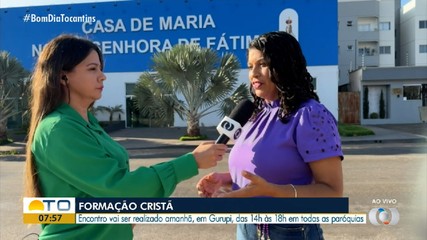 Formação cristã será realizada em todas as paróquias de Gurupi neste sábado (24)