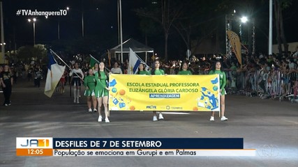 Veja como foram os desfiles de 7 de setembro no Tocantins