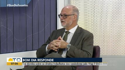 Telespectadores enviam dúvidas sobre direitos trabalhistas dos vendedores