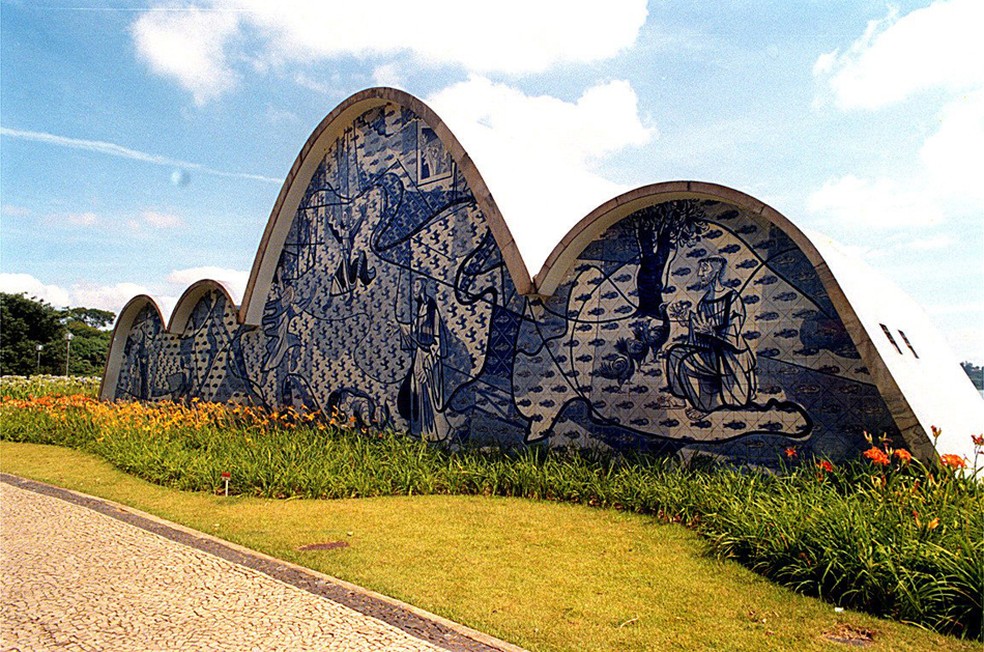 Igreja São Francisco de Assis da Pampulha, em Belo Horizonte. — Foto: Folhapress