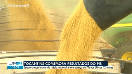 PIB do Tocantins cresceu acima do nacional e alcançou 7%; saiba mais