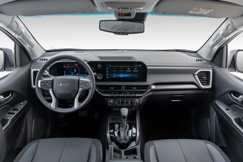 Cabine da Chevrolet S10 Trail Boss 2027. — Foto: Divulgação / GM