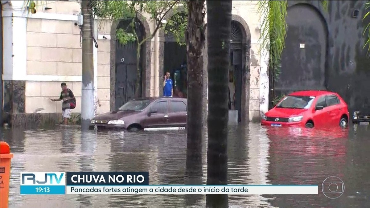 Rio Entra Em Estágio De Atenção Devido A Chuvas Fortes Rio De Janeiro G1 