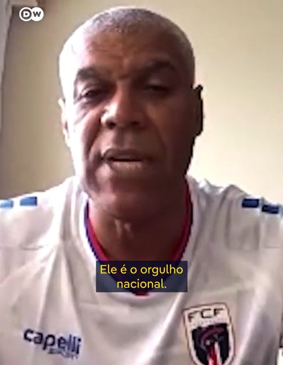 Pai de Vozinha diz que Copa do Mundo era 'sonho de criança' do goleiro de Cabo Verde