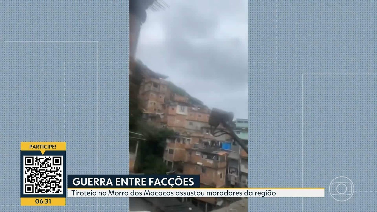 Morro dos Macacos tem fim de semana de confrontos entre facções rivais 