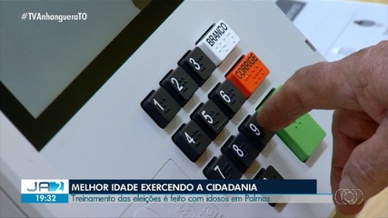 TRE-TO realiza treinamento com idosos para as eleições 2024