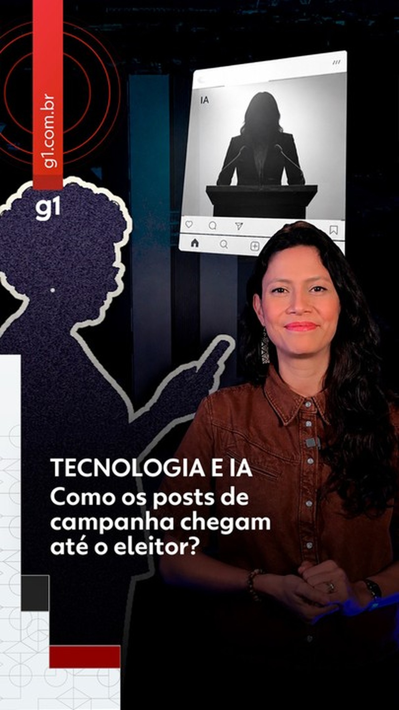 G1 explica como posts de campanha chegam até o eleitor nas redes sociais