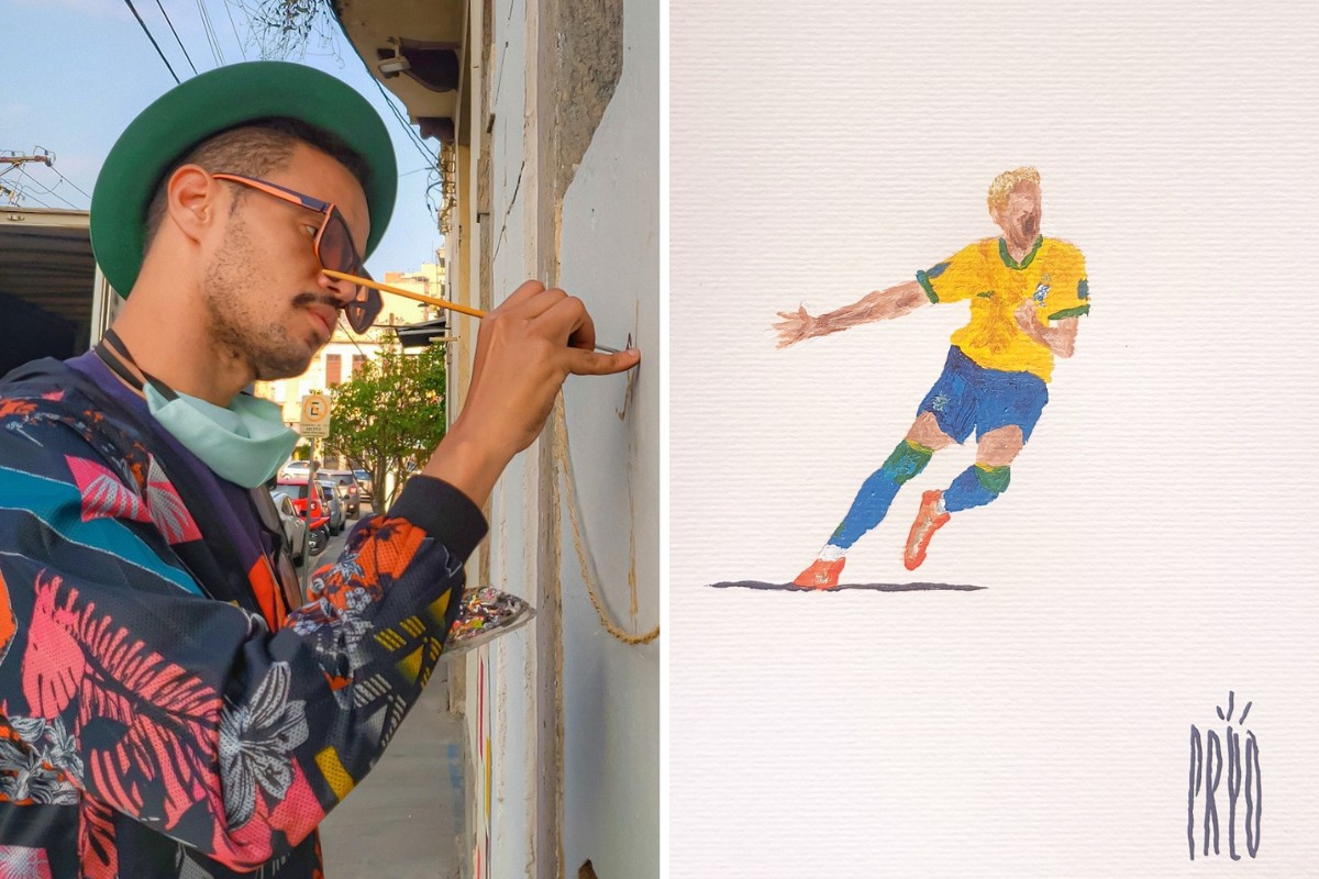 Baixada em Pauta #159: Conheça Prëo, o entregador que virou artista com tela arrematada por R$ 400 mil no leilão do Neymar