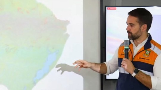Governador Eduardo Leite atualiza informações sobre temporais; veja - Foto: (Reprodução)