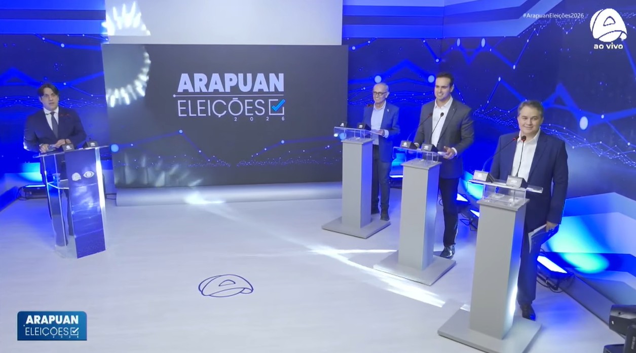 Debate entre candidatos ao governo da Paraíba tem troca de acusações e embates sobre obras e segurança pública