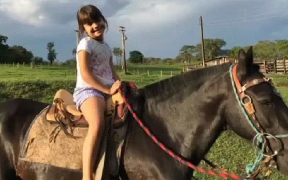 Viveu intensamente tudo que queria', diz família de menina que morreu após  cair de cavalo em SC, Santa Catarina