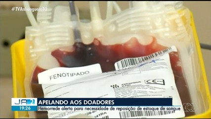 Hemorrede alerta para necessidade de reposição de estoque de sangue
