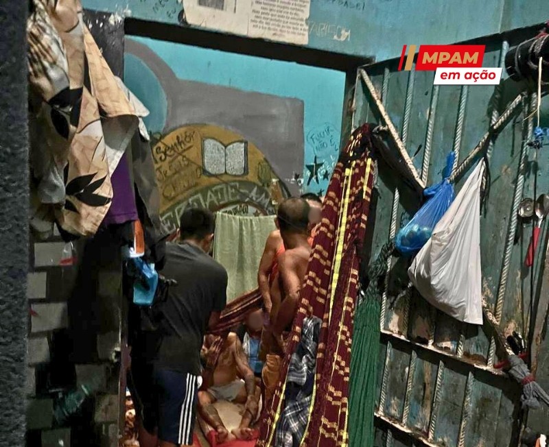 Tortura, superlotação e estrutura precária: MP identifica irregularidades em delegacia no Amazonas