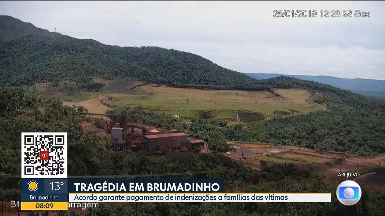 Família de comunidade de Brumadinho devem ser removidas após elevação do nível de emergência de barragem