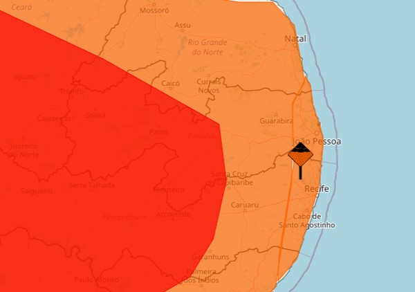 Foto: Reprodução/Inmet